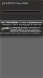 Mobile Screenshot of predictnow.com